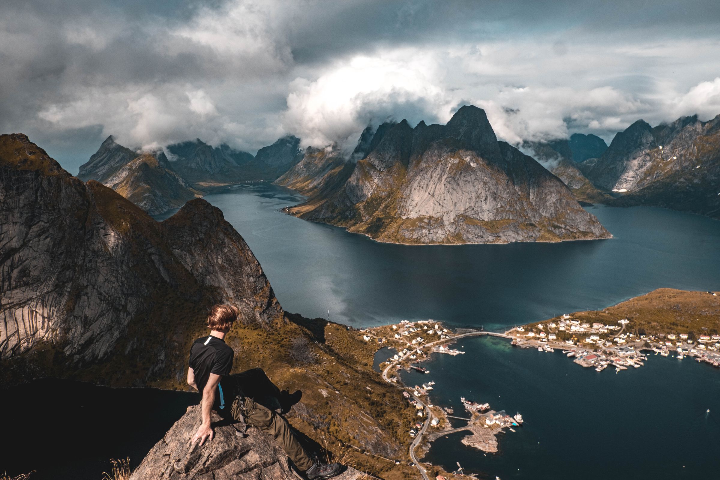 Above the fjord